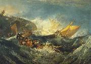 Joseph Mallord William Turner The shipwreck of the Minotaur, Sweden oil painting artist